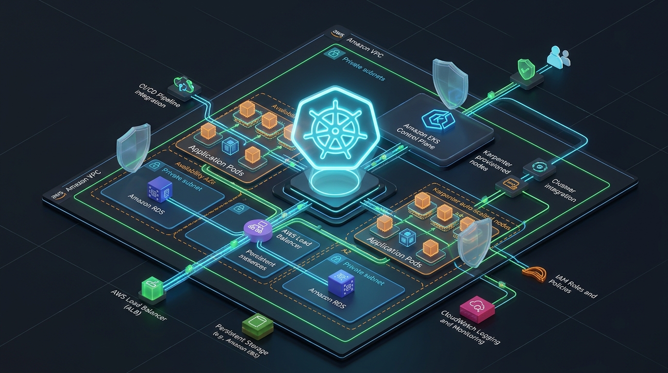 How to Deploy Kubernetes on AWS: Production EKS Architecture, Terraform & Best Practices