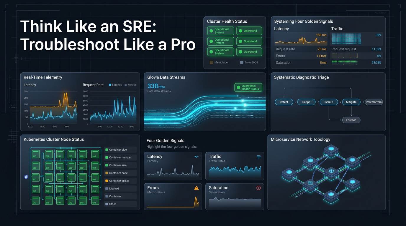 Think Like an SRE: Troubleshoot Like a Pro Hero Banner